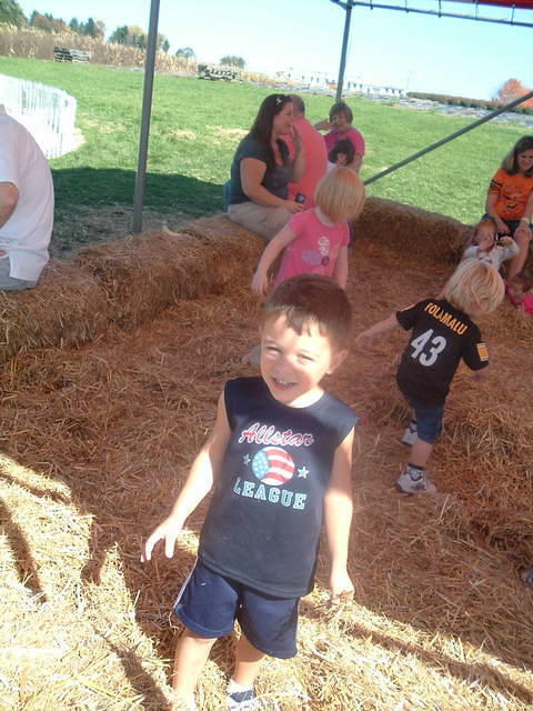 Janoski's Pumpkin Patch Straw Jump 10-09-2011