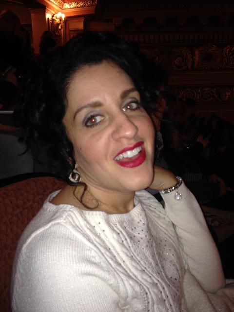 Linda at the Benedum to see Wicked