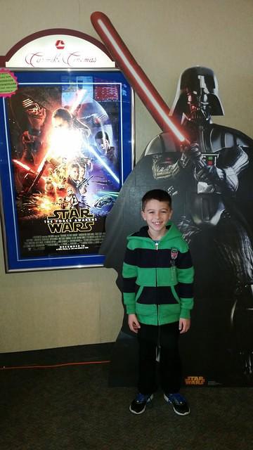 Getting Excited for the new Star Wars movie.