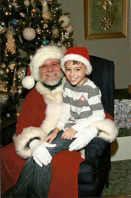 LorenzoWithSanta 2016