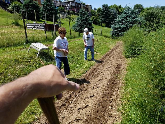Prepping for corn.