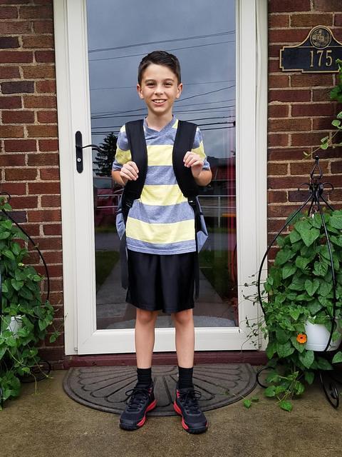 Last day of 5th grade.