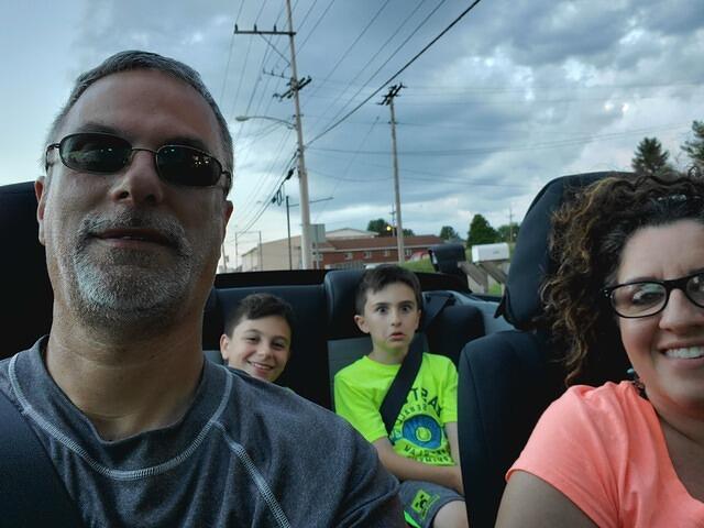 19th Anniversary Ride in the Mustang