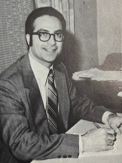 Dad in the Weir High 1973 Yearbook