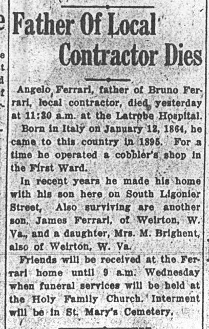 AgeloFerrariObit_11161947_LatrobeBulletinPublished11171947_Crop.jpg
