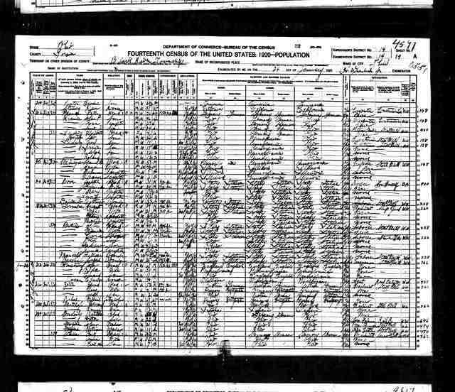 AugustinoTornabene1920USCensusRecord