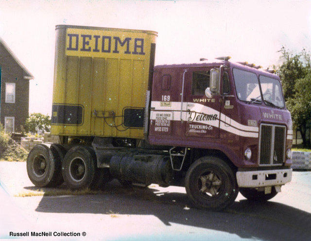 Deioma Trucking W. Springfield, MA in 1974
