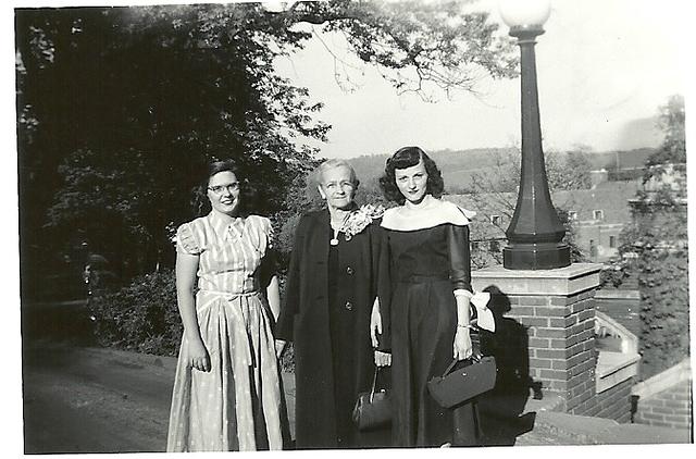 RitaMarzialeElideBrighentiLorraineBrighenti_BethanyCollege_MothersDay_1951.jpg