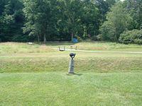 Gun placement at Fort Necessity