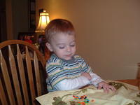 Eyeing Up Some M&Ms
