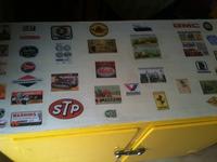 Garage Counter Top With Automotive/Construction Ads