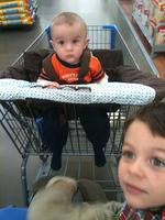 Trip to the Mart with BooBoo & Mini-mini Me 03-25-2012
