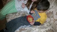 Eating Veggie Sticks