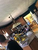 Lorenzo and Marco making breakfast and aunt Franie's