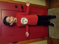Mini-Mini-Me dress up for Dr. Seuss week in 2nd Grade