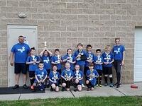 The Eagles take 1st Place in the U10 2021 Championship