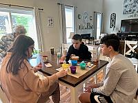 Coloring Easter Eggs a day late