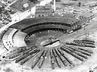 Ohio and Pennsylvania Railroad Roundhouse in Mingo