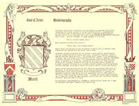 Miceli Coat Of Arms Page 1 of 2.