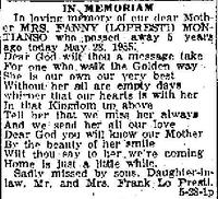 FannyMincoLoPresti Memorium WeirtonDailyTimes 05281960