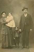 Grace, Carrie, Joseph, Frank Miceli Circa 1910