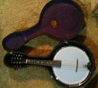 My Grandfather's Vega Banjo Mandolin Style K circa 1928 or 1930
